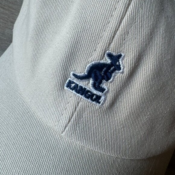 Kangol Brand Fashionable Adjustable Cotton Baseball-style Cap Hat Ivory - Picture 7 of 7